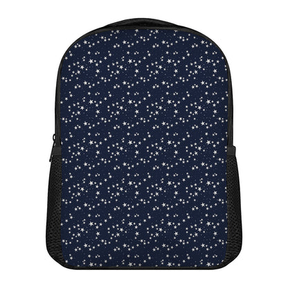 Star Sky Pattern Print Casual Backpack