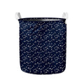 Star Sky Pattern Print Collapsible Laundry Basket