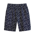 Star Sky Pattern Print Cotton Shorts
