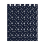 Star Sky Pattern Print Curtain