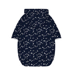 Star Sky Pattern Print Dog Zip Up Hoodie