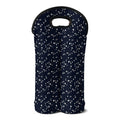 Star Sky Pattern Print Double Neoprene Wine Tote