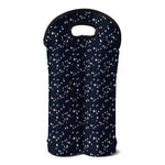 Star Sky Pattern Print Double Neoprene Wine Tote