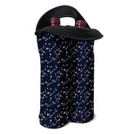 Star Sky Pattern Print Double Neoprene Wine Tote