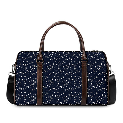 Star Sky Pattern Print Duffle Bag
