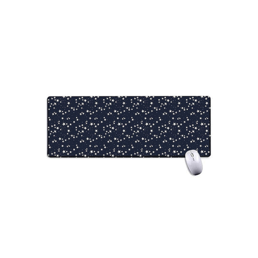Star Sky Pattern Print Extended Mouse Pad