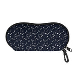 Star Sky Pattern Print Glasses Case