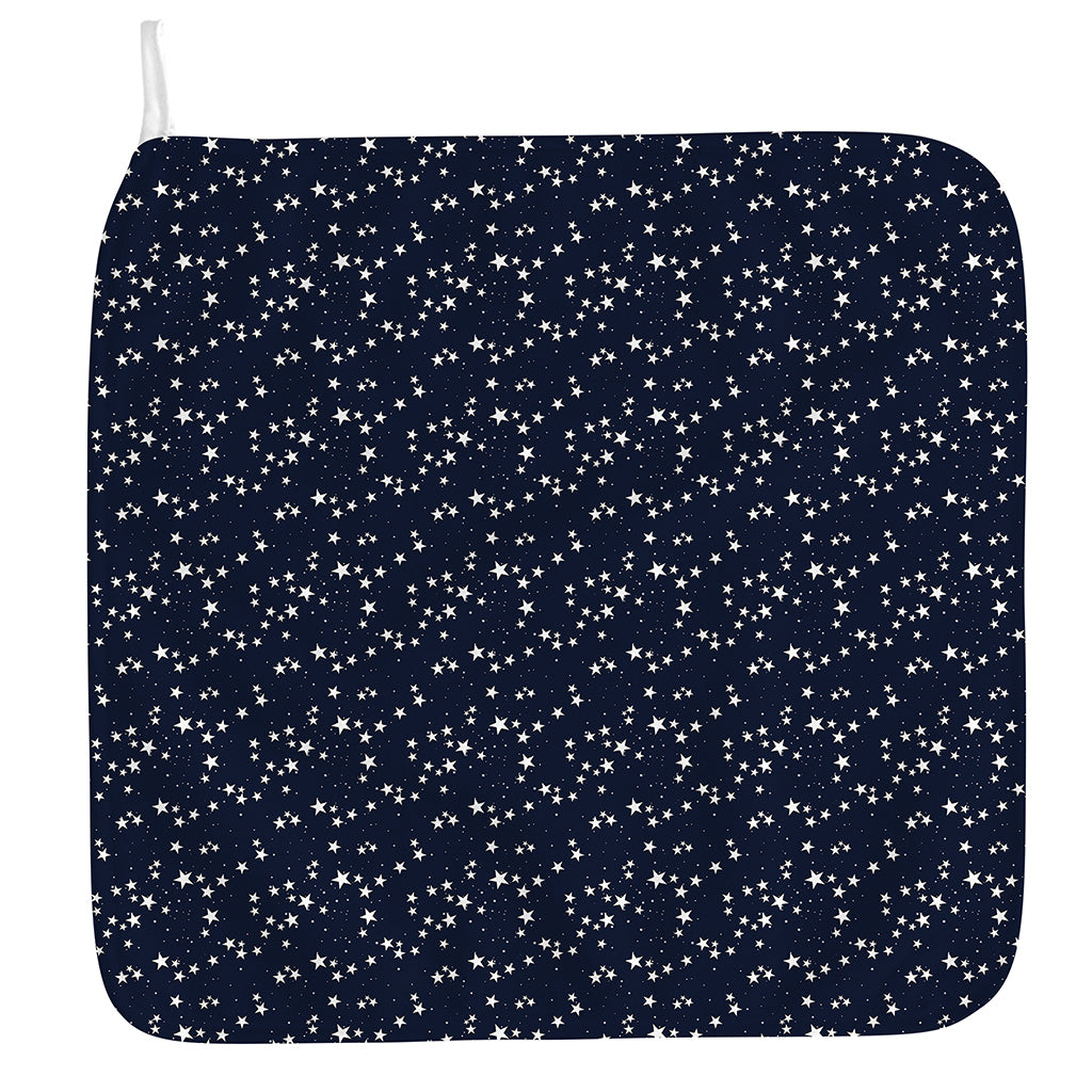 Star Sky Pattern Print Hand Towel
