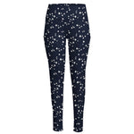 Star Sky Pattern Print High-Waisted Pocket Leggings