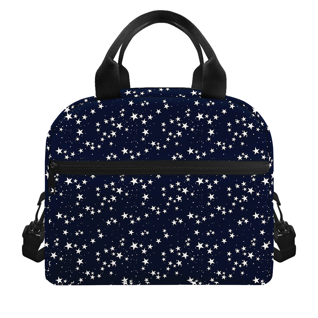 Star Sky Pattern Print Insulated Lunch Bag