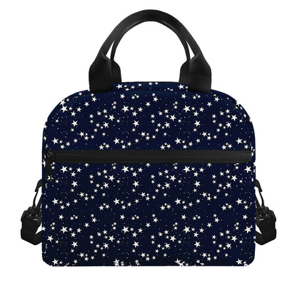 Star Sky Pattern Print Insulated Lunch Bag