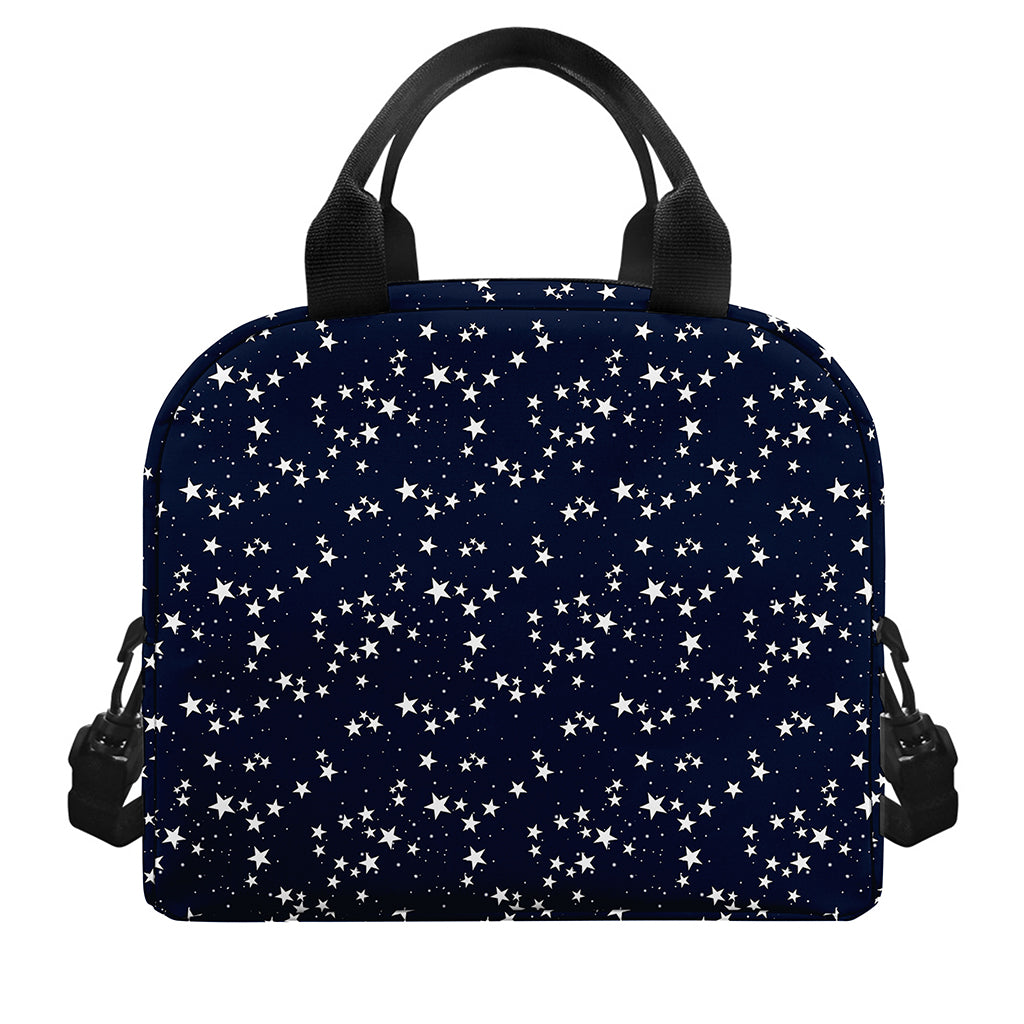 Star Sky Pattern Print Insulated Lunch Bag