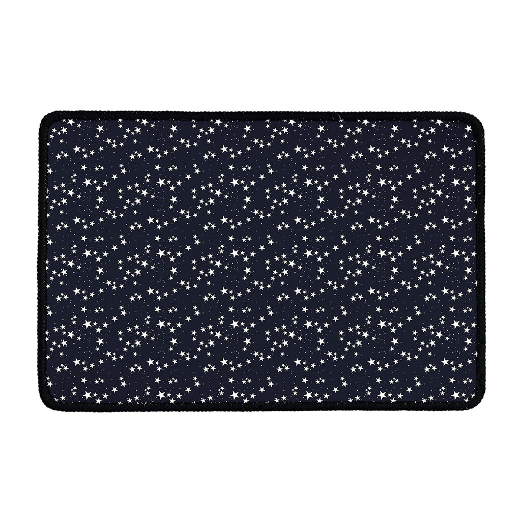 Star Sky Pattern Print Kitchen Mat
