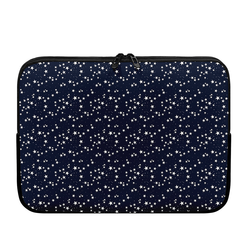 Star Sky Pattern Print Laptop Sleeve