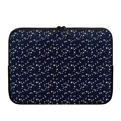 Star Sky Pattern Print Laptop Sleeve