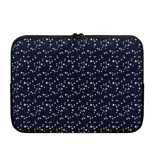 Star Sky Pattern Print Laptop Sleeve