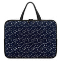 Star Sky Pattern Print Laptop Sleeve With Handle