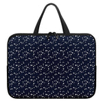 Star Sky Pattern Print Laptop Sleeve With Handle