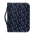 Star Sky Pattern Print Leather Bible Cover