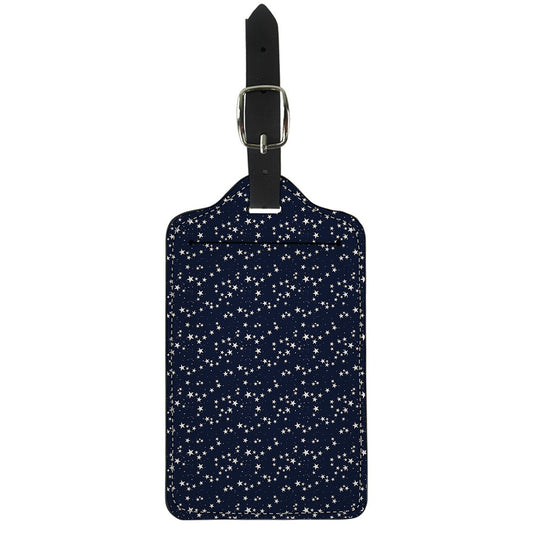 Star Sky Pattern Print Luggage Tag