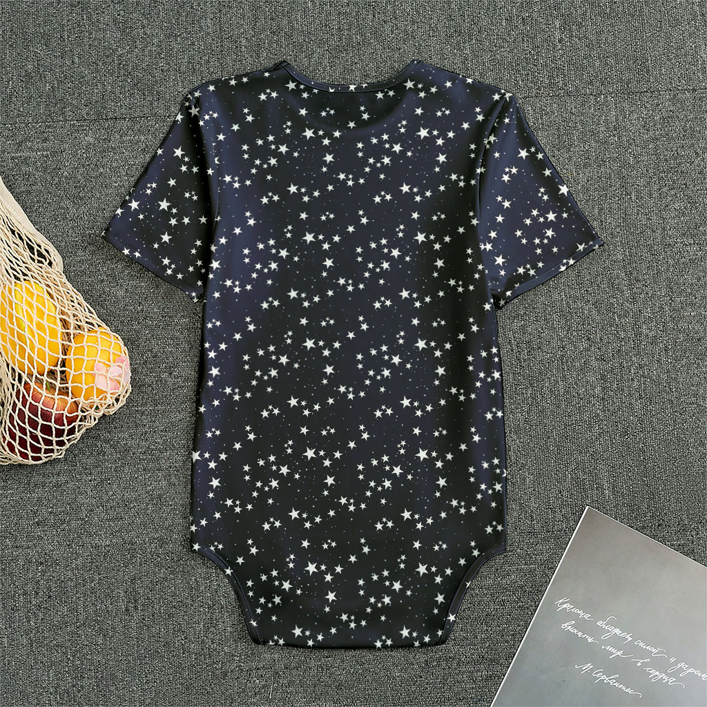 Star Sky Pattern Print Men's Bodysuit