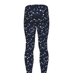 Star Sky Pattern Print Men's leggings