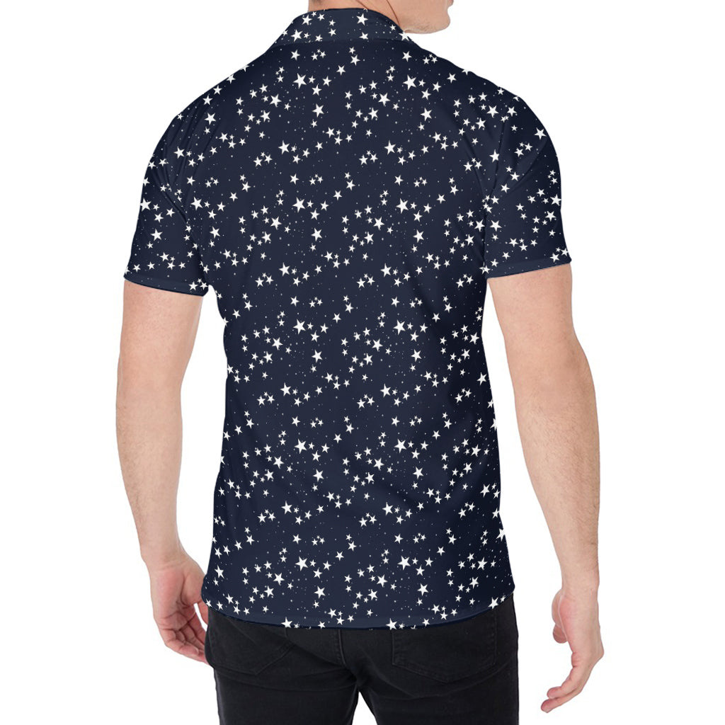 Star Sky Pattern Print Men's Shirt