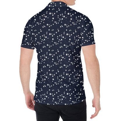 Star Sky Pattern Print Men's Shirt