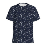 Star Sky Pattern Print Men's Sports T-Shirt
