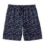 Star Sky Pattern Print Men's Swim Trunks