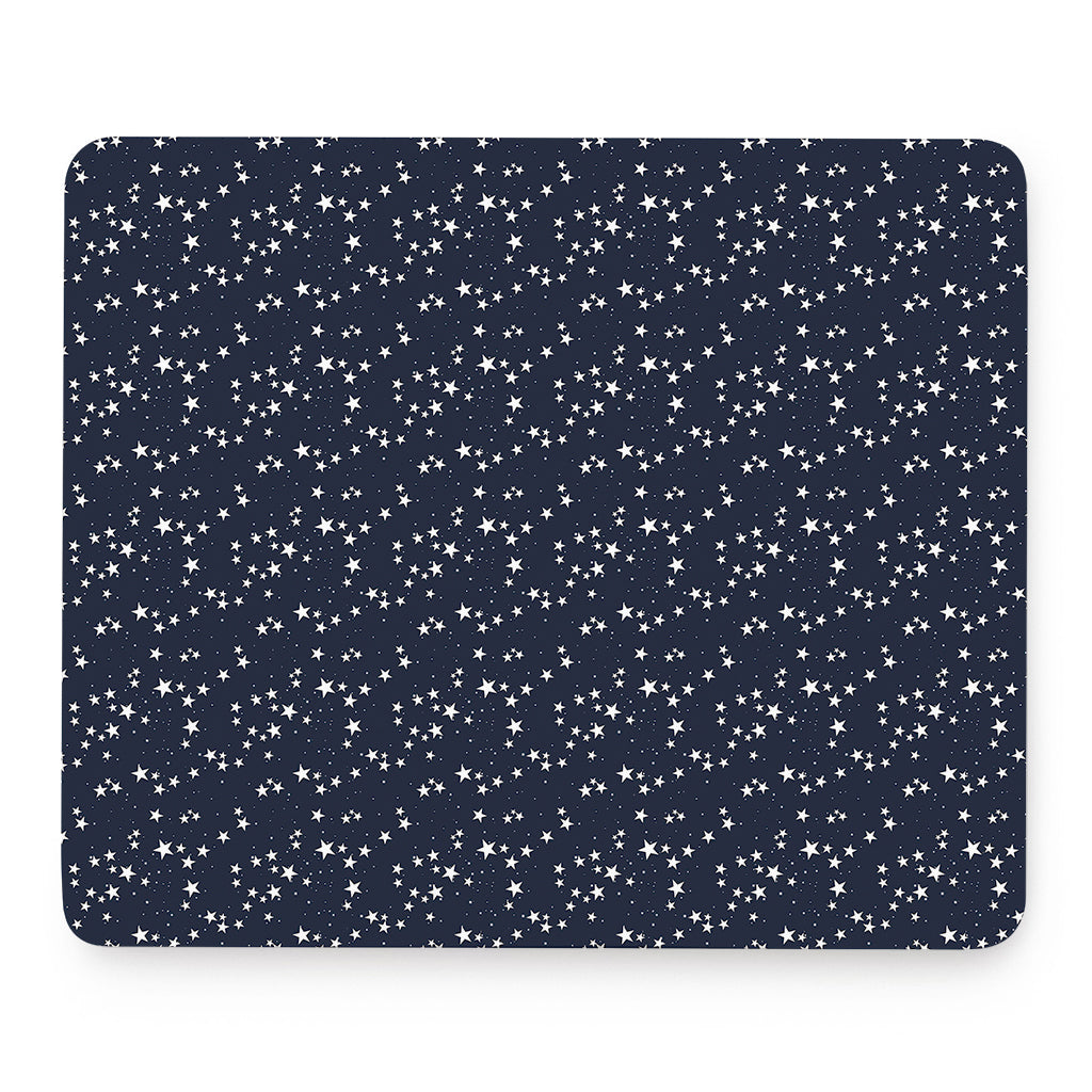 Star Sky Pattern Print Mouse Pad