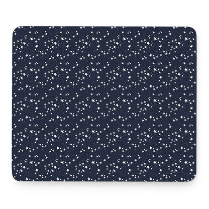 Star Sky Pattern Print Mouse Pad
