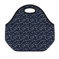 Star Sky Pattern Print Neoprene Lunch Bag