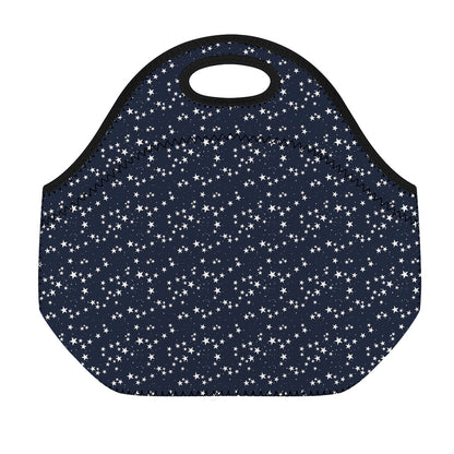 Star Sky Pattern Print Neoprene Lunch Bag