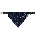 Star Sky Pattern Print Over The Collar Dog Bandana