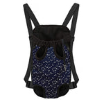 Star Sky Pattern Print Pet Carrier Backpack