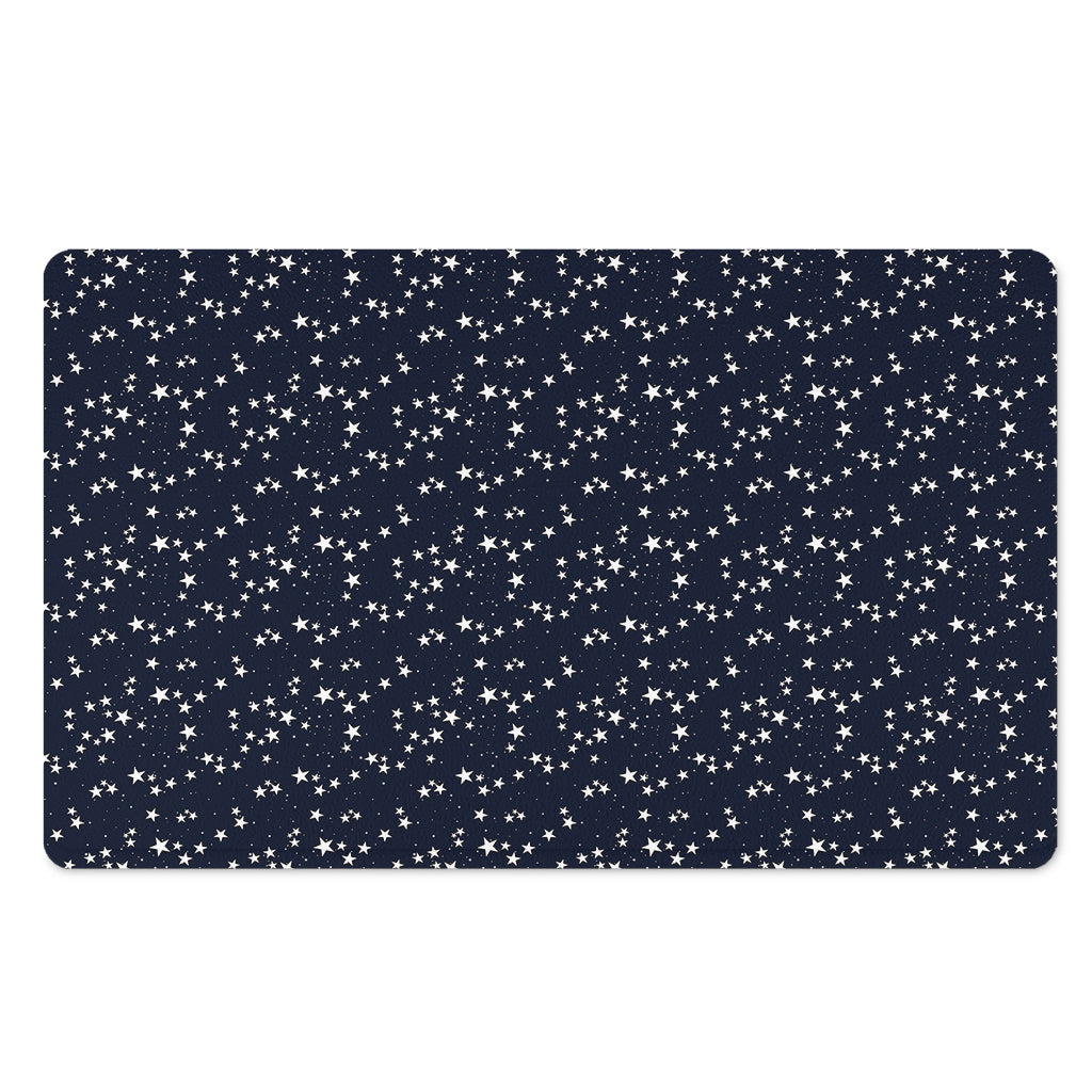 Star Sky Pattern Print Polyester Doormat