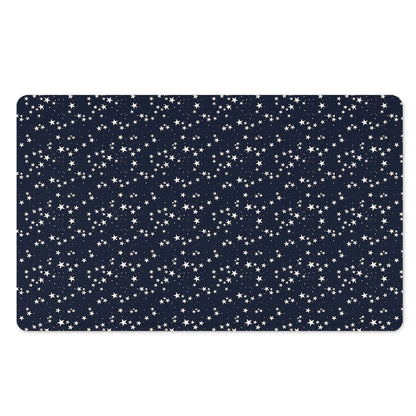 Star Sky Pattern Print Polyester Doormat