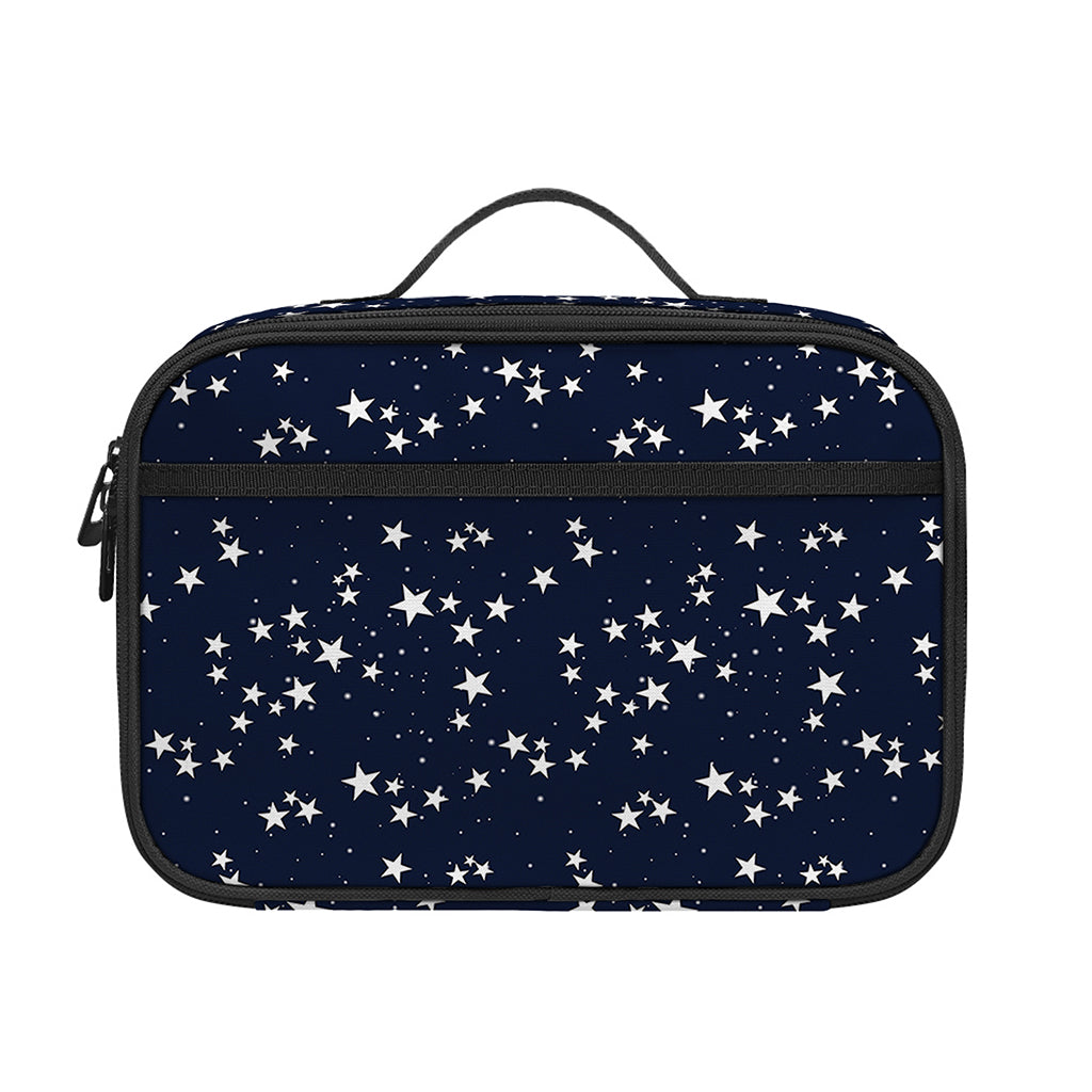 Star Sky Pattern Print Portable Lunch Bag