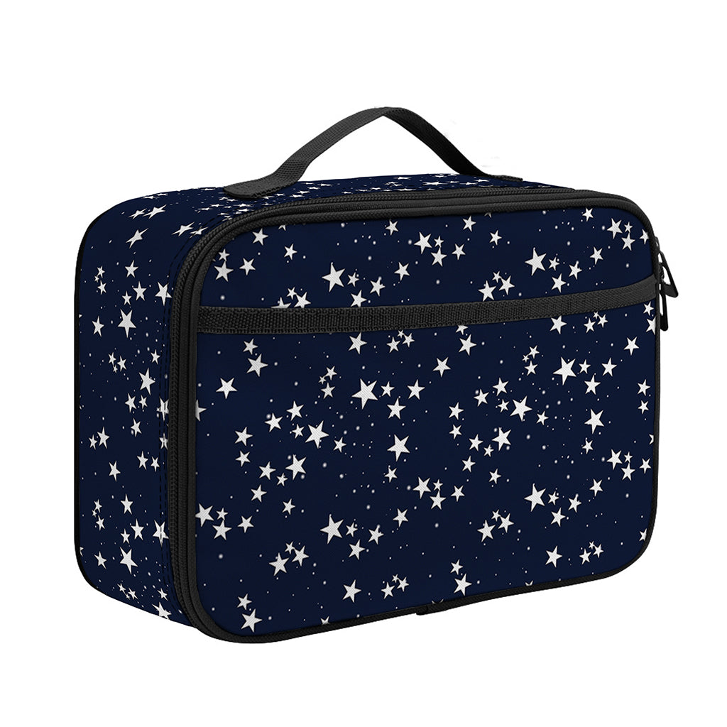 Star Sky Pattern Print Portable Lunch Bag