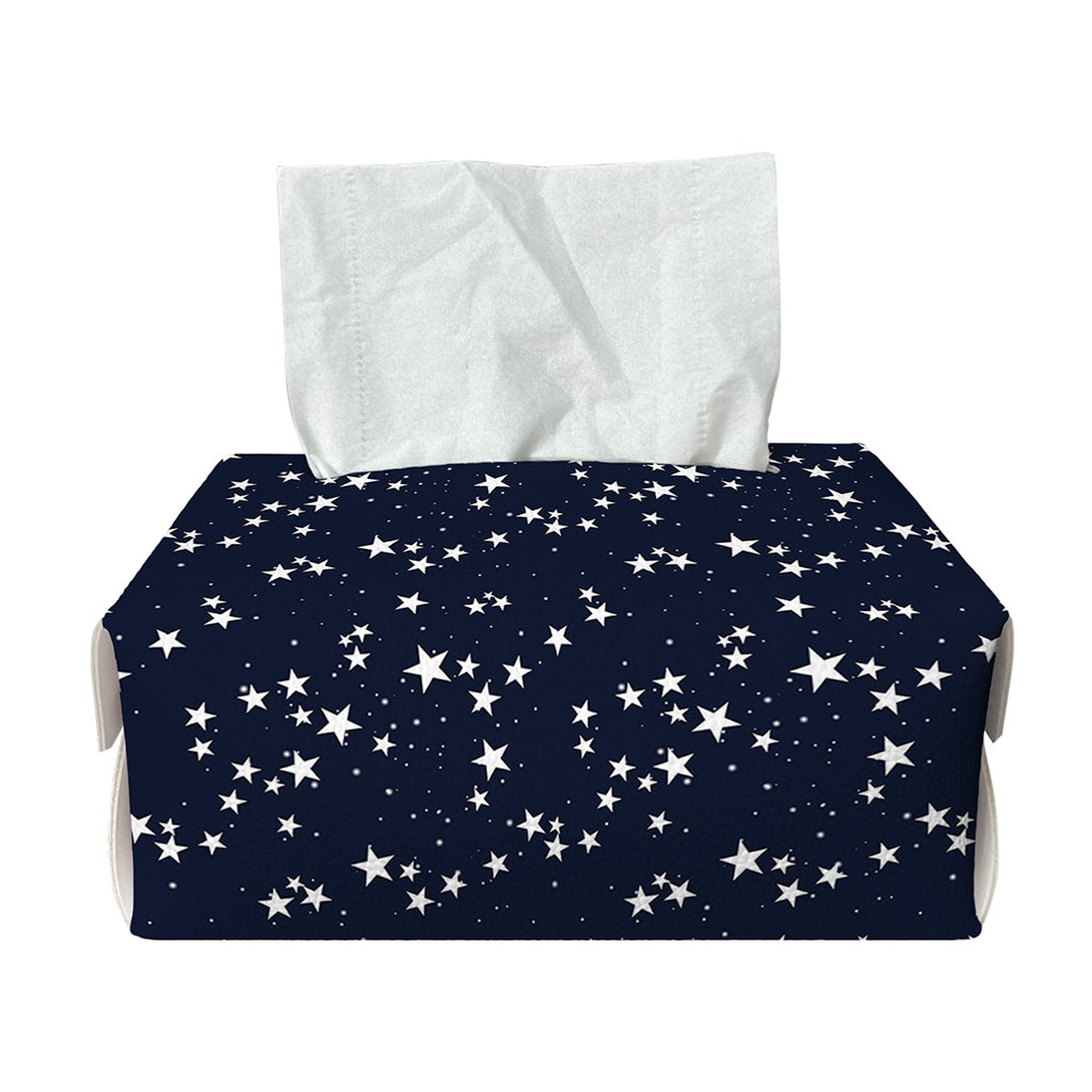Star Sky Pattern Print Rectangle Tissue Box Cover