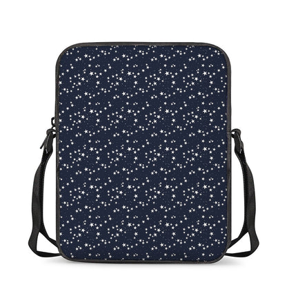 Star Sky Pattern Print Rectangular Crossbody Bag