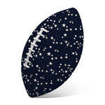 Star Sky Pattern Print Rugby Ball