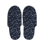 Star Sky Pattern Print Slippers