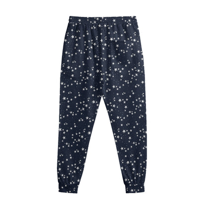 Star Sky Pattern Print Sweatpants