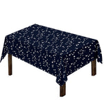 Star Sky Pattern Print Tablecloth