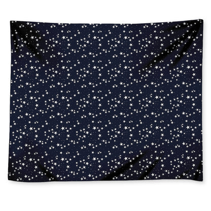 Star Sky Pattern Print Tapestry