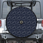 Star Sky Pattern Print Tire Cover With Camera Hole