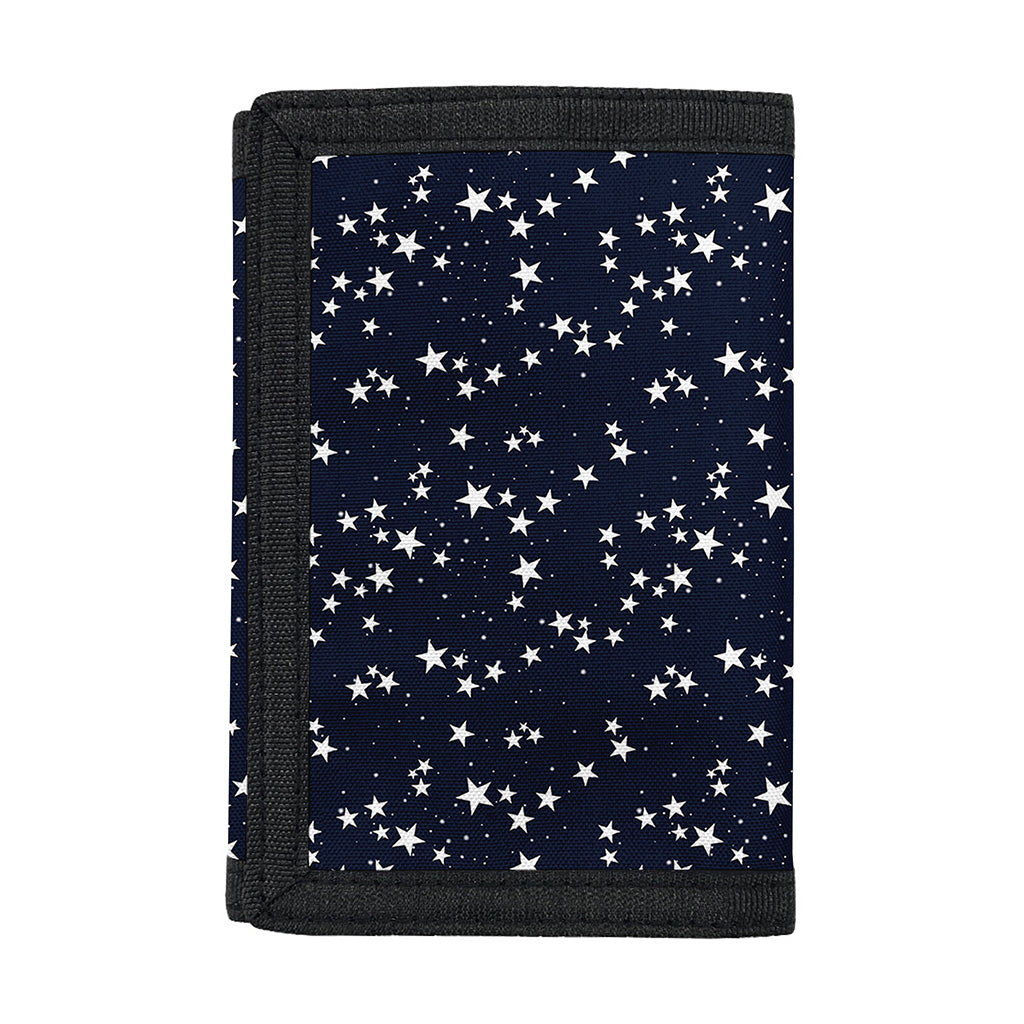Star Sky Pattern Print Trifold Wallet
