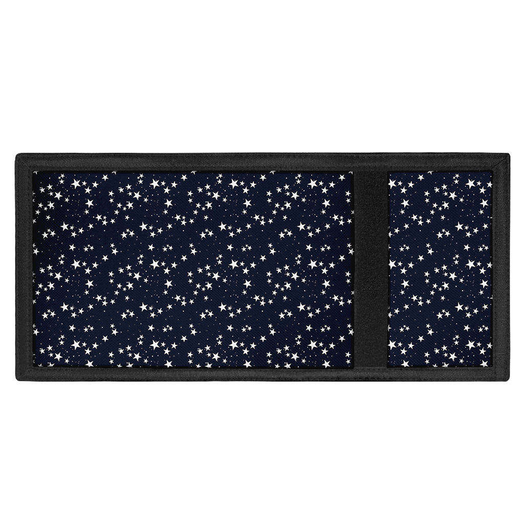 Star Sky Pattern Print Trifold Wallet
